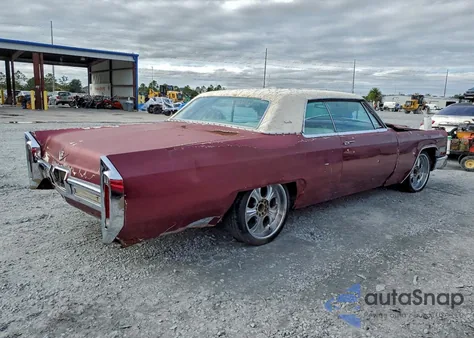 1966 Cadillac Deville z USA, uszkodzony, nr VIN 6250029